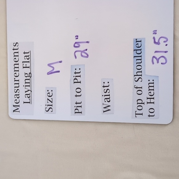 Uniqlo x Theory 100% Wool V Neck Neutral Cream Knit Tunic Top size Medium - Picture 10 of 10